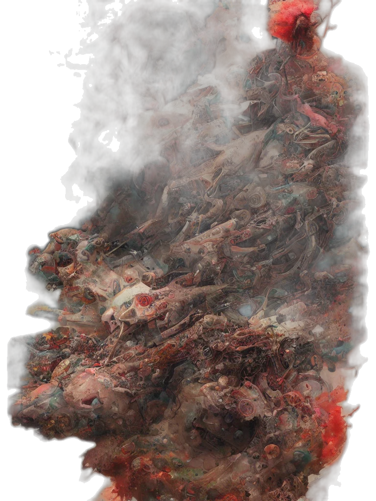 dragon, mask, creature, face transparent PNG cut-out