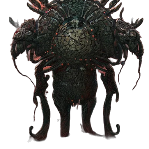 creature, crown, animal, mask, concept art, fantasy art, pixel art, 3d render transparent PNG cut-out