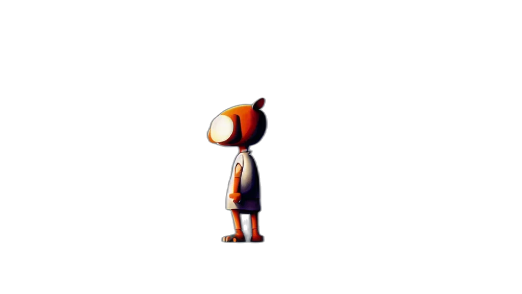 robot, staff, animal, jacket transparent PNG cut-out