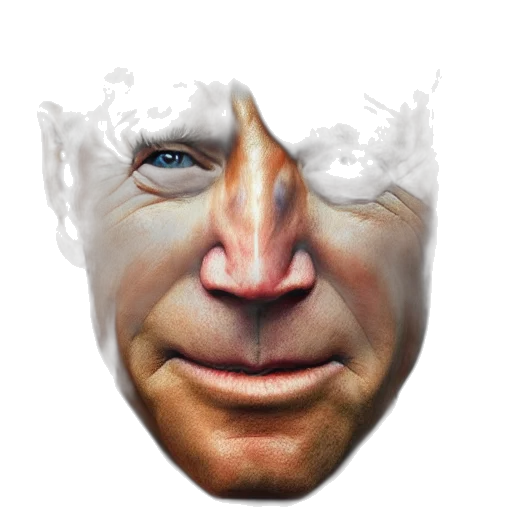face, mask, creature, animal transparent PNG cut-out