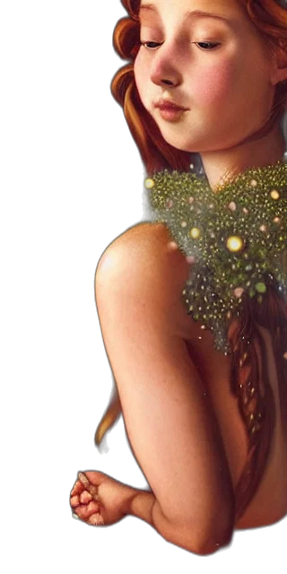 dress, jewelry, crown, staff, fantasy art, concept art, photorealistic, pixel art transparent PNG cut-out