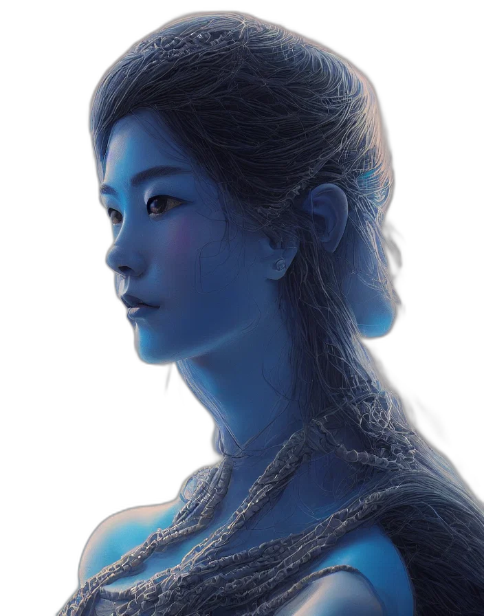 face, jewelry, mask, fantasy art transparent PNG cut-out