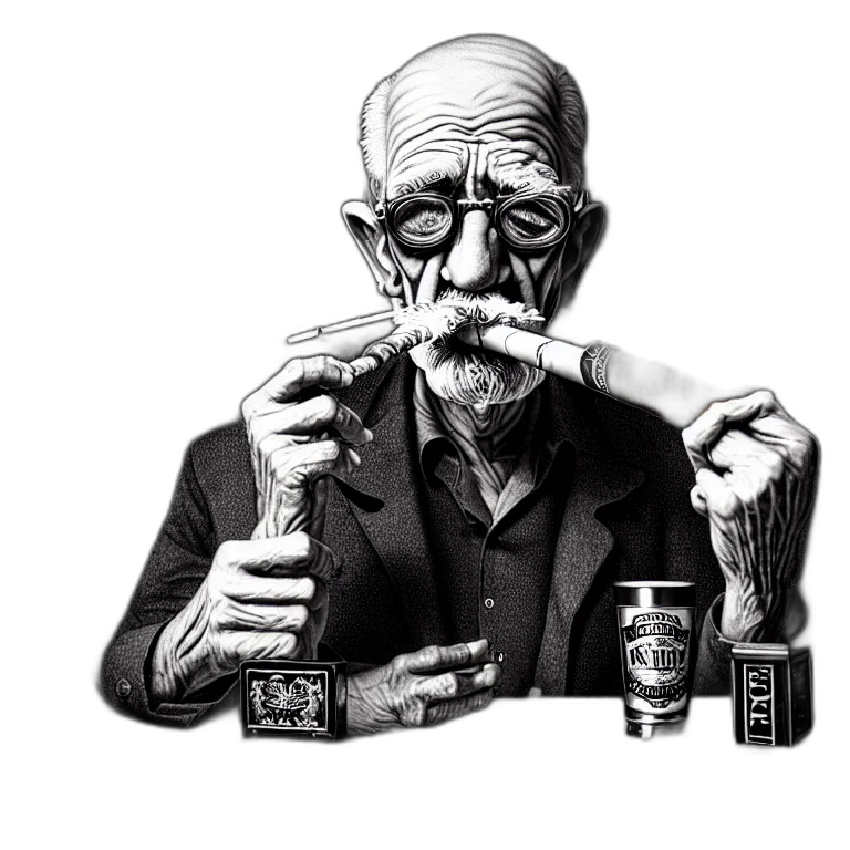 bottle, face, photorealistic, concept art, cartoon, comic book art, intricately, detailed transparent PNG cut-out