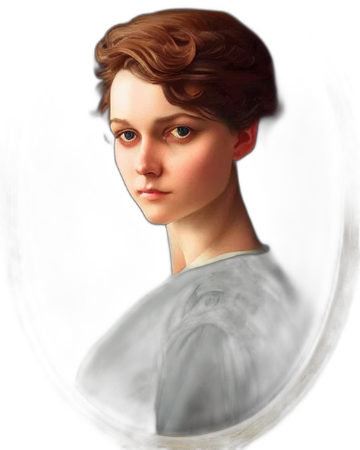 face, staff, crown, dress transparent PNG cut-out