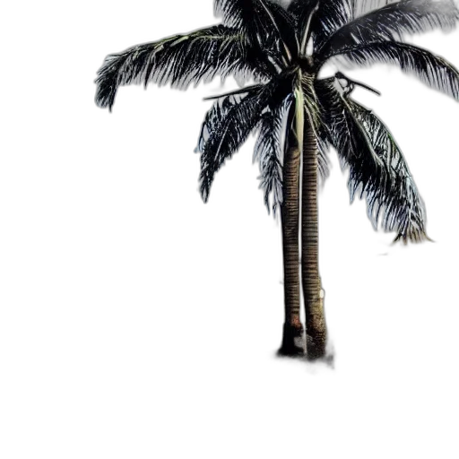 umbrella, tree, staff, hat, photorealistic, 3d render, concept art, pixel art transparent PNG cut-out