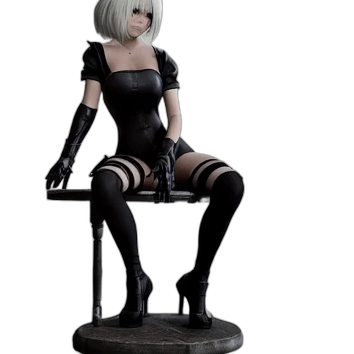 3d render, concept art, fantasy art, cyberpunk transparent PNG cut-out
