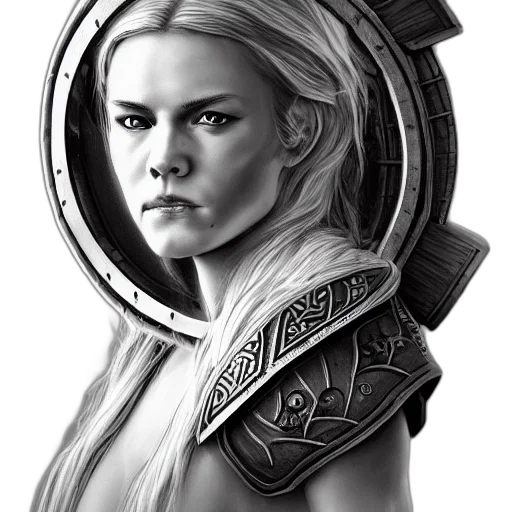 face, fantasy art, comic book art, photorealistic transparent PNG cut-out