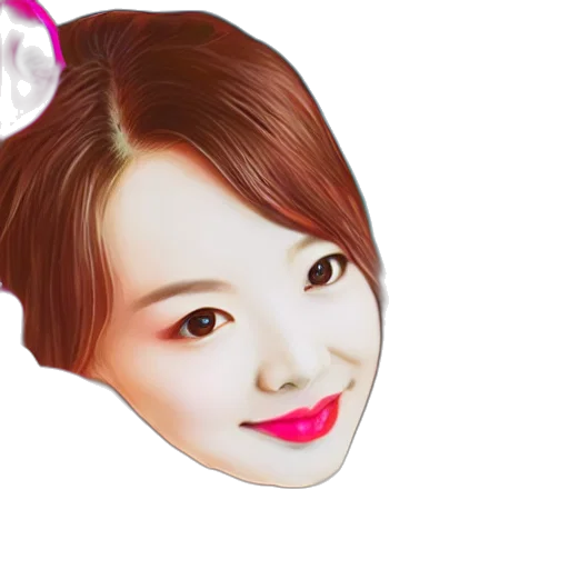 face, mask, photorealistic, cartoon, oil painting, 3d render, illustration, nayeon transparent PNG cut-out