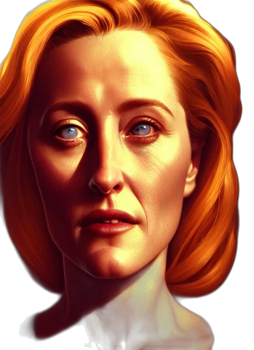 face, robot, photorealistic, comic book art transparent PNG cut-out