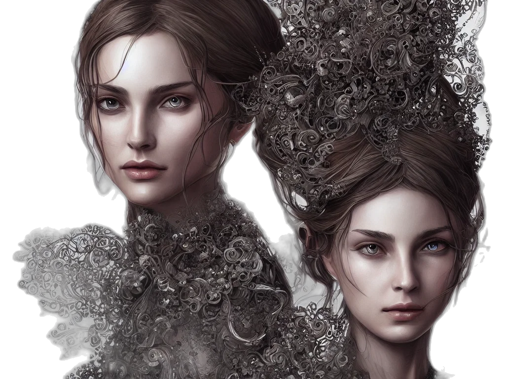 crown, fantasy art, concept art, photorealistic transparent PNG cut-out