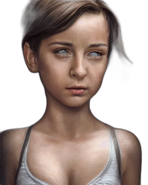face, robot, dress, jewelry, photorealistic, concept art, oil painting, fantasy art transparent PNG cut-out