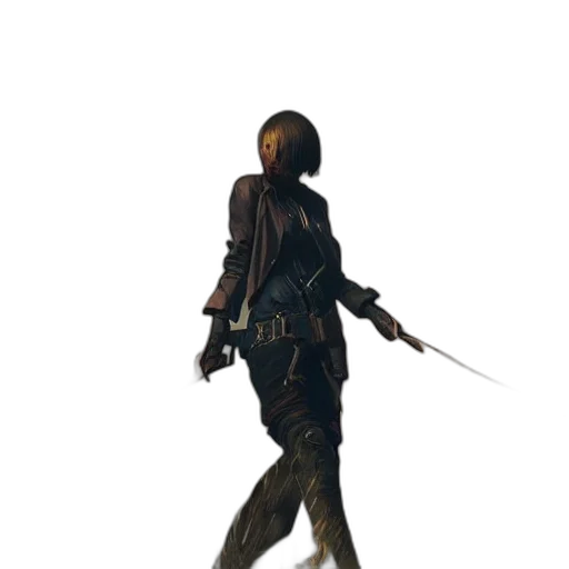 sword, staff, weapon, jacket transparent PNG cut-out