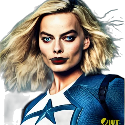 face, hair, comic book art, photorealistic transparent PNG cut-out