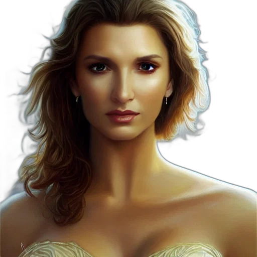 jewelry, face, crown, photorealistic transparent PNG cut-out