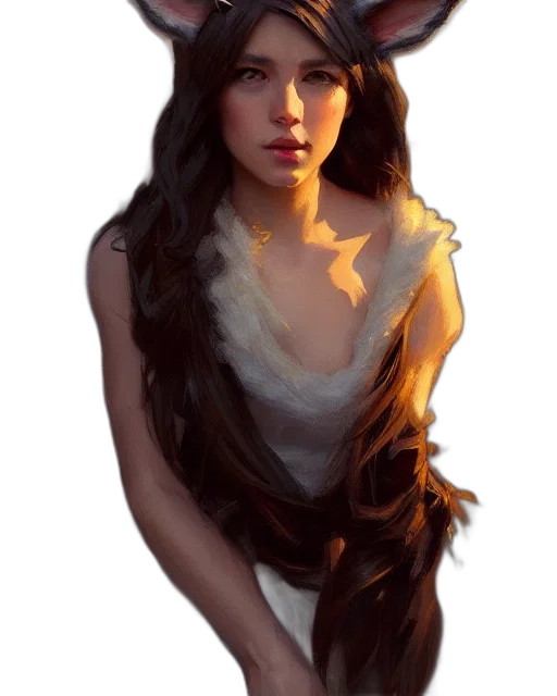 dress, face, hair, crown, fantasy art, photorealistic, oil painting, concept art transparent PNG cut-out