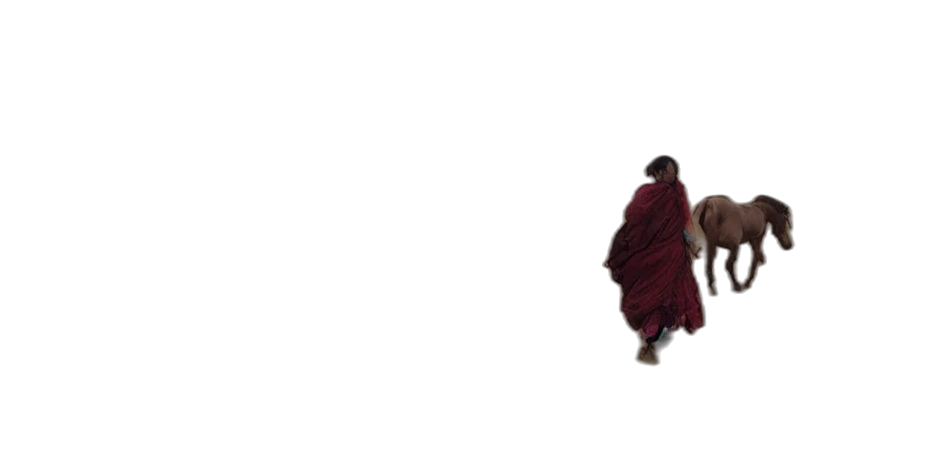 dress, umbrella, shoes, staff transparent PNG cut-out