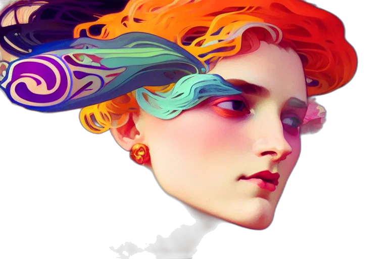 face, crown, mask, jewelry transparent PNG cut-out