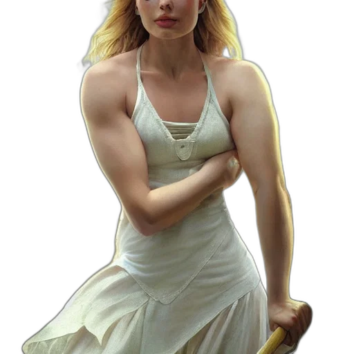 dress, staff, jewelry, sword transparent PNG cut-out