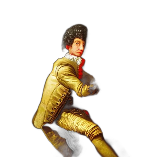 jacket, sword, robot, staff transparent PNG cut-out