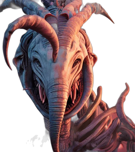 creature, dragon, animal, mask transparent PNG cut-out