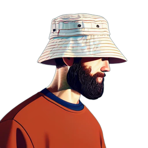 hat, face, mask, robot transparent PNG cut-out