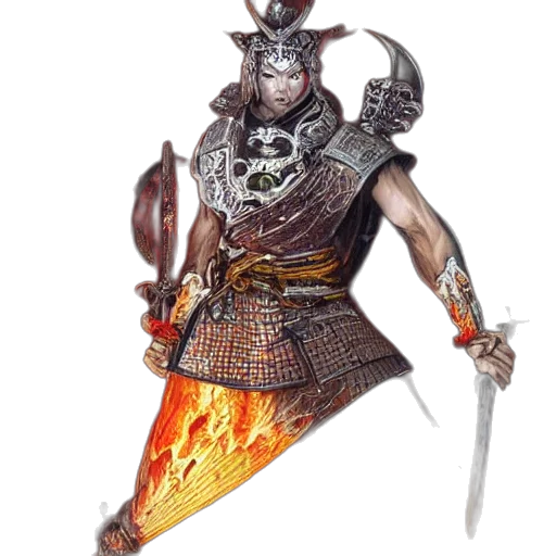 sword, staff, weapon, dragon, fantasy art, concept art, 3d render, photorealistic transparent PNG cut-out