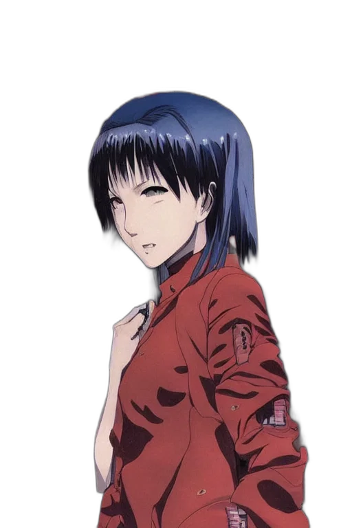 dress, jacket, face, staff transparent PNG cut-out