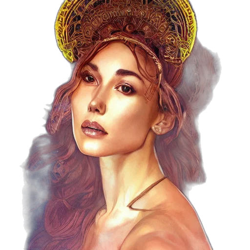 crown, face, hat, jewelry transparent PNG cut-out