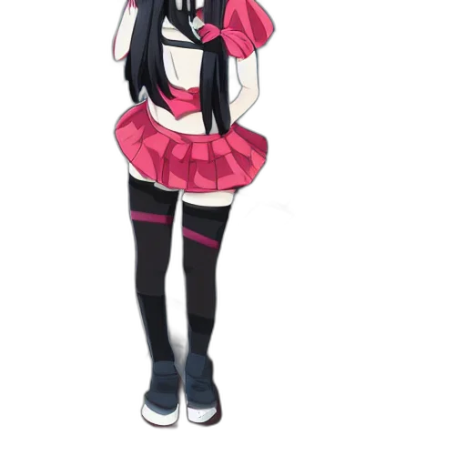 dress, staff, jacket, creature transparent PNG cut-out