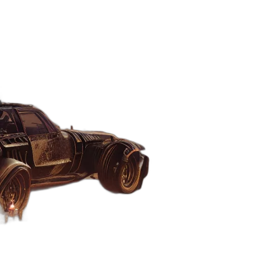 car, robot, weapon, creature, concept art, 3d render, photorealistic, fantasy art transparent PNG cut-out