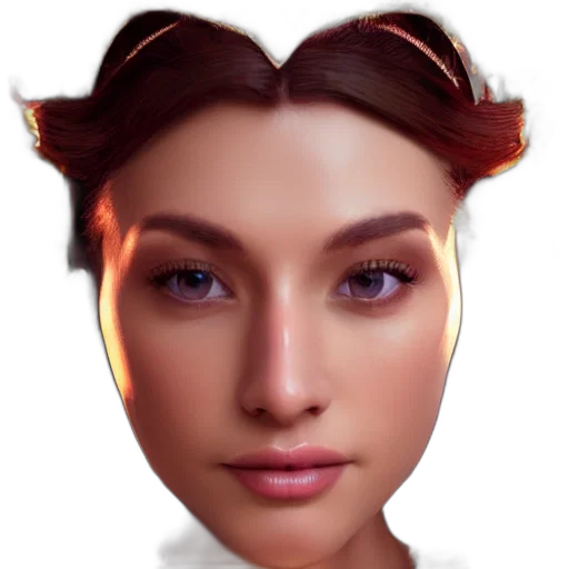 face, mask, staff, crown transparent PNG cut-out