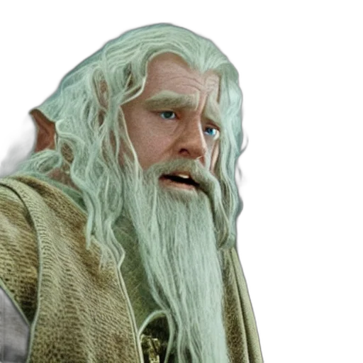 staff, hair, dragon, creature transparent PNG cut-out
