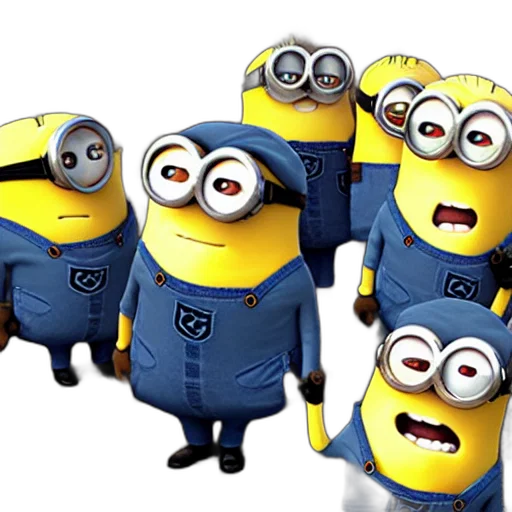 3d render, concept art, cartoon, gru transparent PNG cut-out