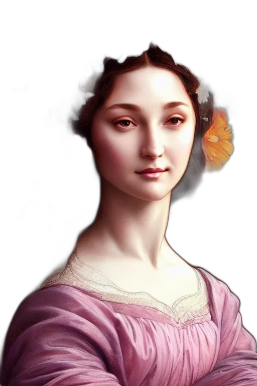 face, dress, jewelry, crown transparent PNG cut-out