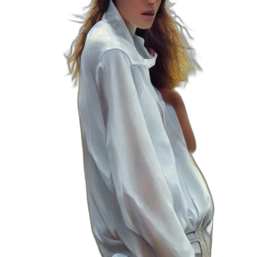 jacket, dress, staff, face, photorealistic, oil painting, concept art, watercolor transparent PNG cut-out