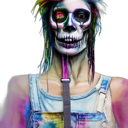 staff, face, mask, weapon, cyberpunk, concept art, vaporwave, fantasy art transparent PNG cut-out