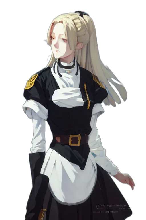 staff, dress, jacket, crown transparent PNG cut-out