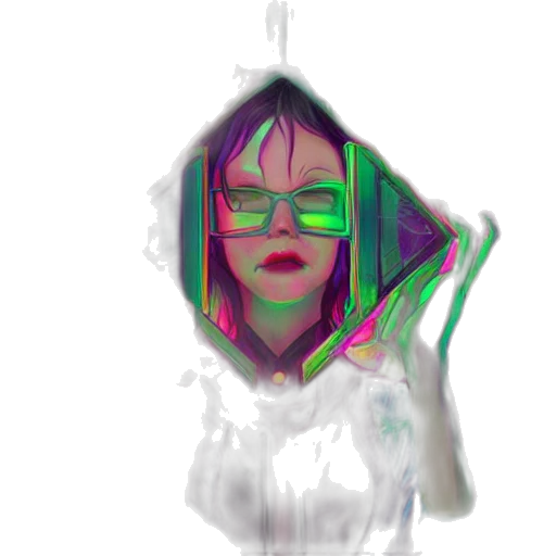 mask, face, robot, jacket transparent PNG cut-out