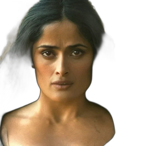 face, photorealistic, pencil sketch, oil painting, concept art, movie, still, salma transparent PNG cut-out