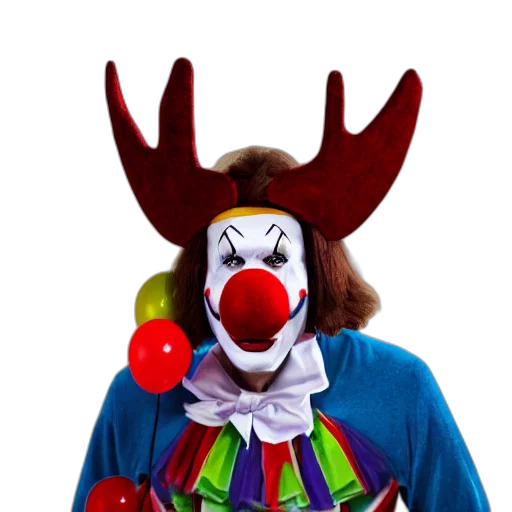mask, staff, face, creature, 3d render, photo, realistic, moose transparent PNG cut-out