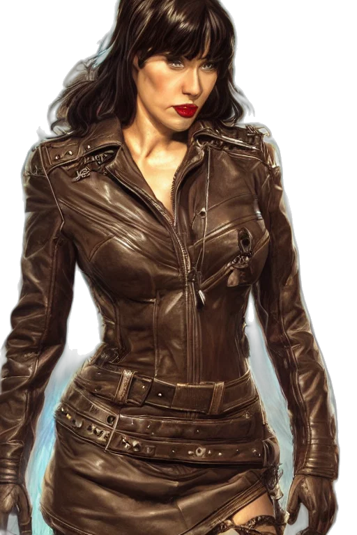 jacket, comic book art, concept art, photorealistic transparent PNG cut-out