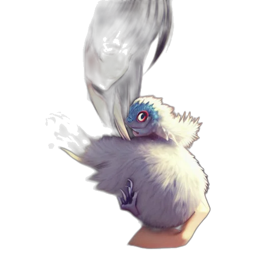 creature, animal, staff, dragon transparent PNG cut-out