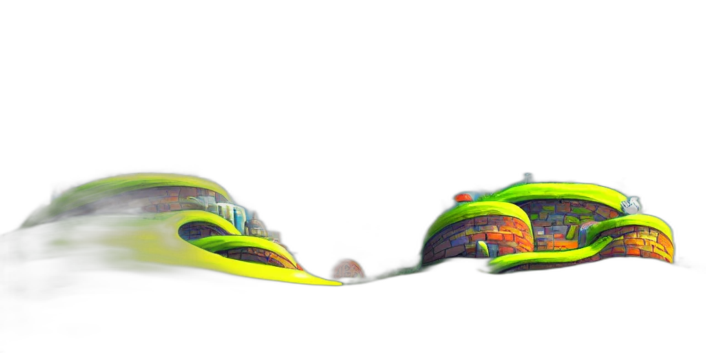 shoes, weapon, car, 3d render, photorealistic, concept art, neon, nightscape transparent PNG cut-out