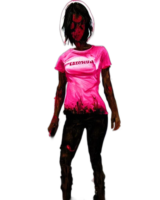 mask, dress, creature, concept art, pixel art, cyberpunk, comic book art, neon transparent PNG cut-out