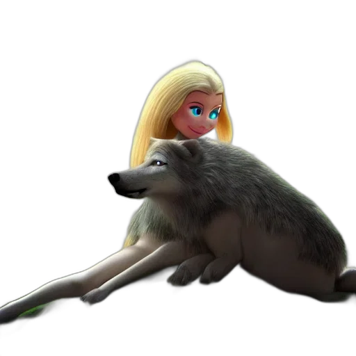 creature, animal, hair, concept art transparent PNG cut-out