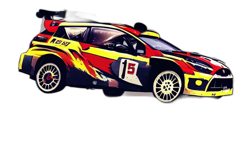 car, 3d render, concept art, fantasy art transparent PNG cut-out