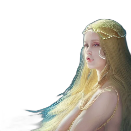 crown, dress, hair, jewelry transparent PNG cut-out