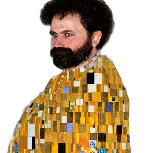 jacket, hair, staff, face transparent PNG cut-out