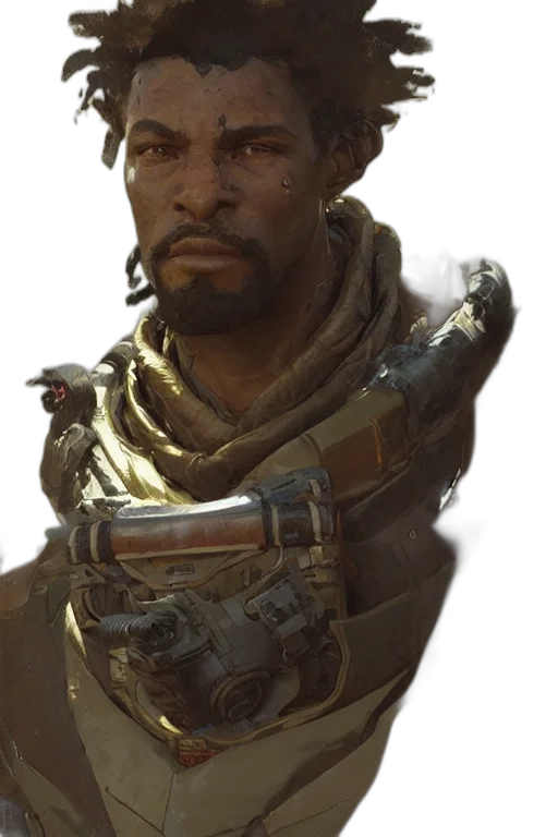 face, staff, weapon, sword, concept art, photorealistic, cyberpunk, fantasy art transparent PNG cut-out