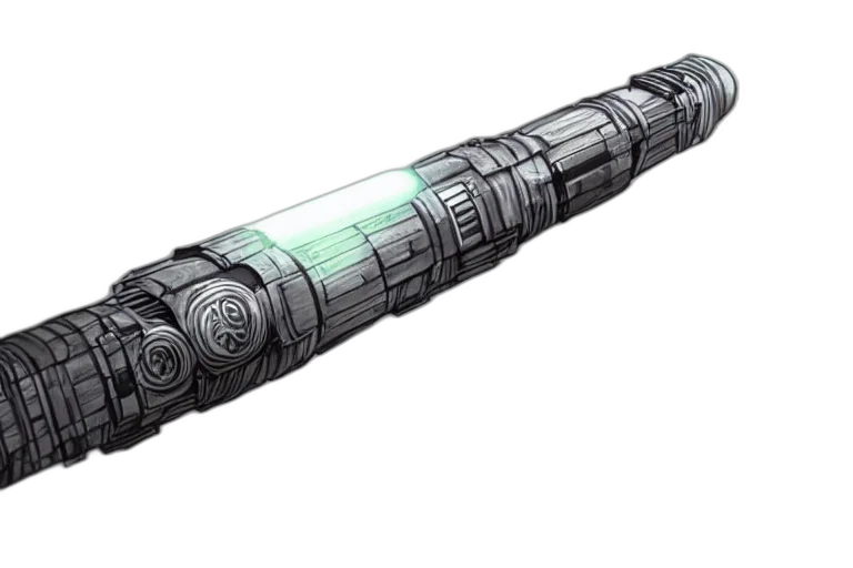 weapon, sword, staff, concept art, 3d render, outer space, lightsaber, concept transparent PNG cut-out
